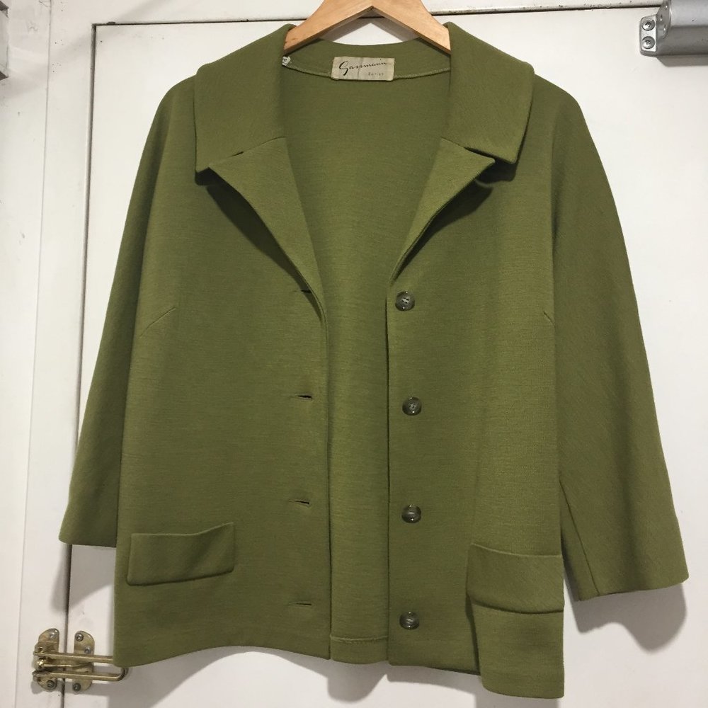 VINTAGE SASSMANN SWEATER CARDIGANS SIZE M - Picture 7 of 8